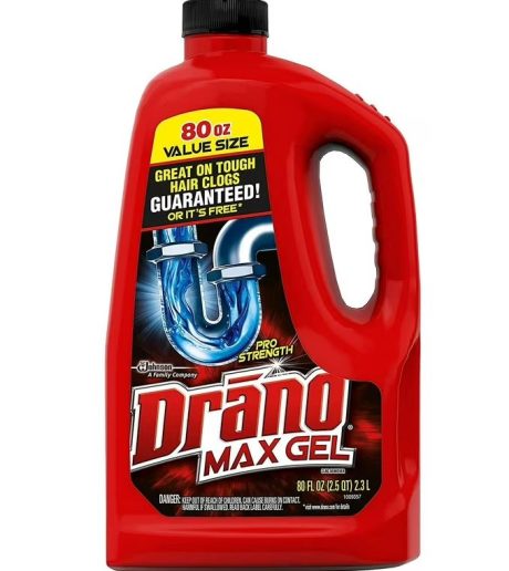 DRANO MAX GEL 80OZ
