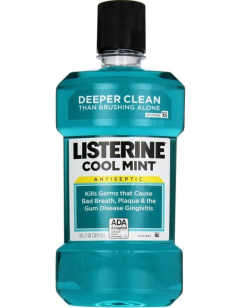 LISTERINE COOL MINT MOUTHWASH 33.8OZ