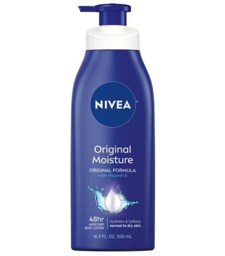 NIVEA MOISTURE BODY LOTION 16.9