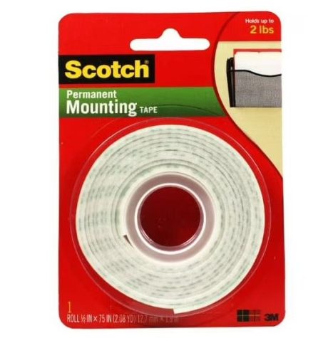 SCOTCH FOAM MOUNT TAPE 75IN