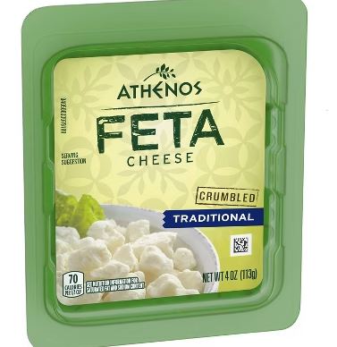 ATHENOS FETA CHEESE - CRUMBLED 4OZ