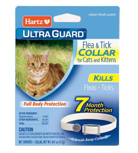 HARTZ  COLLAR FLEA CAT 1CT