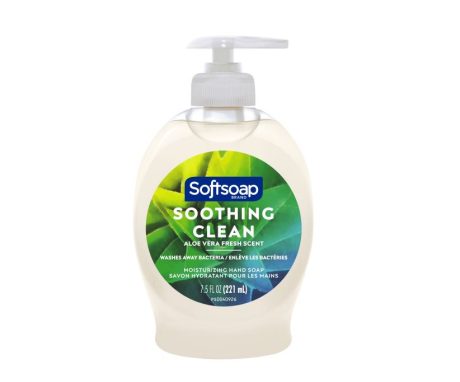 Softsoap SOOTHING ALOE VERA- Hand soap7.5 OZ